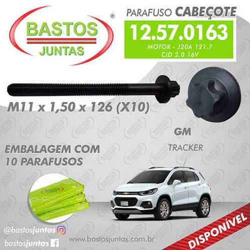 PARAFUSO DE CABECOTE - SUZUKI GRAND VITARA 2.0 16V GASOLINA - J20A