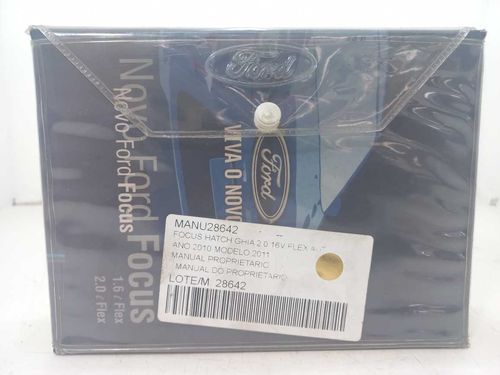 MANUAL DO PROPRIETARIO FORD FOCUS 2.0 2011