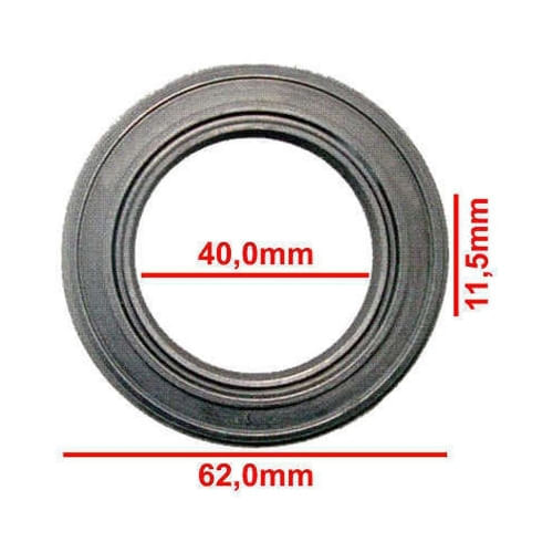 RETENTOR DA RODA - EIXO DIANTEITO VW 74 RODA C 5 FUROS