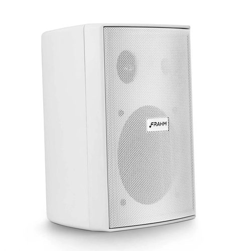 CAIXA  ACÚSTICA FRAHM PS200 NEW BR C/SUPORTE BRANCO 8 Ohms