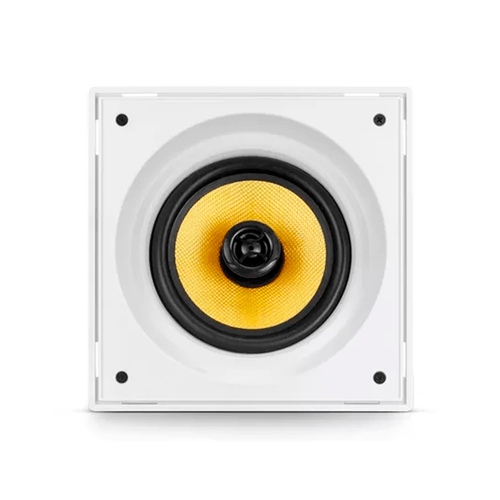 ARANDELA 6" QUADRADA COAXIAL 100W ANGULADA FRAHM