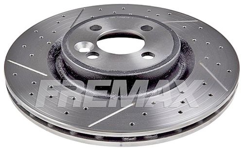 DISCO DE FREIO-MINI - COOPER S CABRIOLET 08/, JCW 09/13, JCW CABRIOLET 14/, CLUBMAN 12/ - VENTILADO/PERFURADO/SLOTADO (3