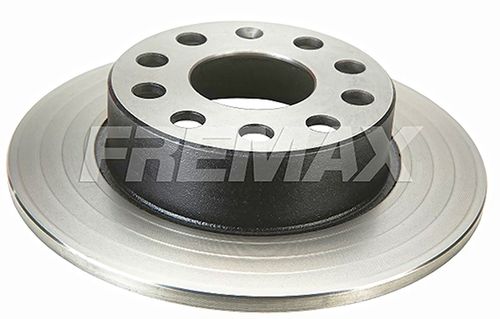 DISCO DE FREIO-AUDI - (T) A3 1.6 97/12 - SOLIDO (256MM)_VW - (T) FUSCA 2.0 12/16; GOLF 1.0T 18/19 - SOLIDO (256MM