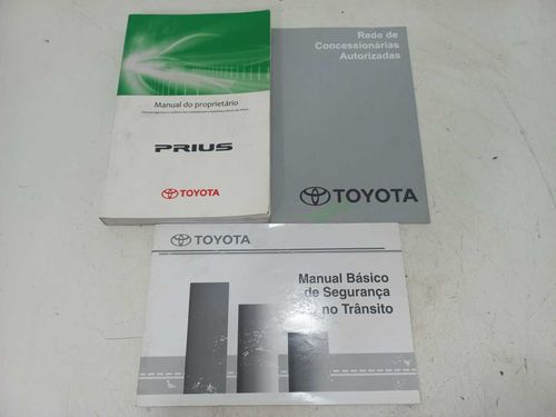MANUAL DO PROPRIETARIO TOYOTA PRIUS 1.8 2013