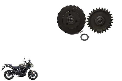 Engrenagem Redução Dupla Partida Kawasaki Versys 650 16-18