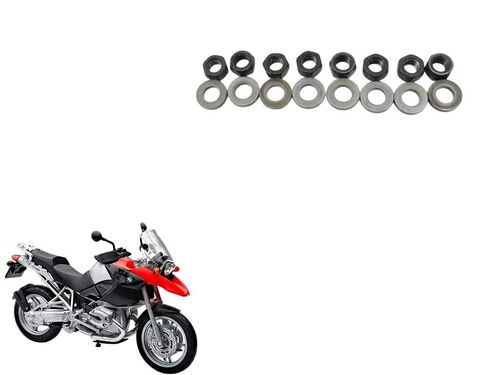 Porca Cabeçote (08 Un) Bmw R 1200 Gs R1200gs 04-07
