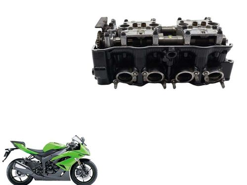 Cabeçote Kawasaki Zx 6 Zx6 09-12c/detalhe