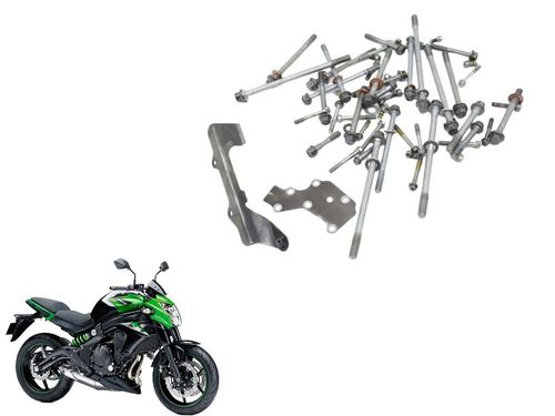 Kit Parafuso Carcaça Motor Kawasaki Er-6n Er6n 08-17