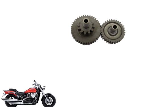 Engrenagem Redução Dupla Partida Suzuki Boulevard M800 09-12