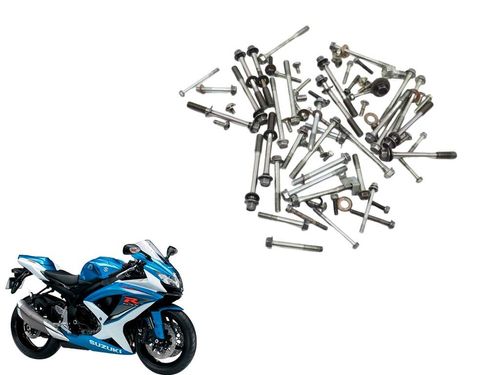 Kit Parafuso Carcaça Motor Gsxr 750 Srad 2011 2013