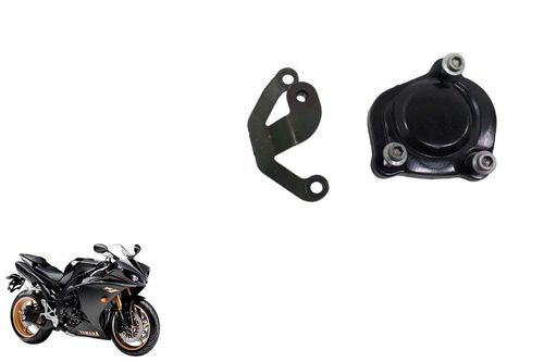 Tampa Esquerda Bloco Yamaha R1 /yzf R1 Yzf R1 09-14