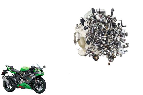 Kit Parafuso Chassis Kawasaki Zx 6 Zx6 19-24 Usad