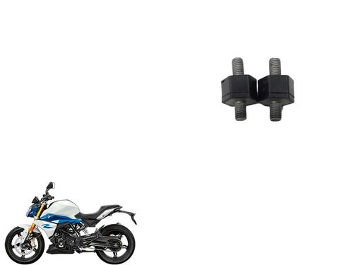 Coxim Protetor Carter G310 R G310r 2021 2025