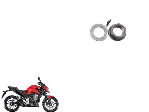 Porca+chaveta Volante Cb 300 F  2023 2025