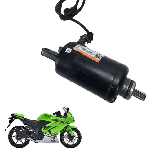 Motor Partida Ninja 250 08/12 Original Kawasaki Seminovo