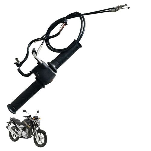 Punho Partida + Cabos, Manopla Fazer 250 2013 Original