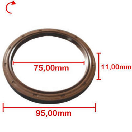 RETENTOR DE VOLANTE - CHERY FACE 1.3 16V