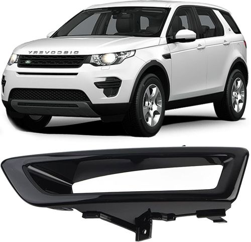 Moldura Preta do Farol de Milha Discovery Sport de 2015 À 2019 - Esquerdo