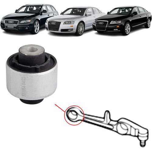 Bucha do Braço Reto Dianteiro AudiI A6 A6 Avant A8 2006 A 2011