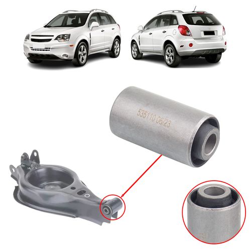 Bucha bandeja balança inferior traseira Chevrolet GM Captiva todos os modelos