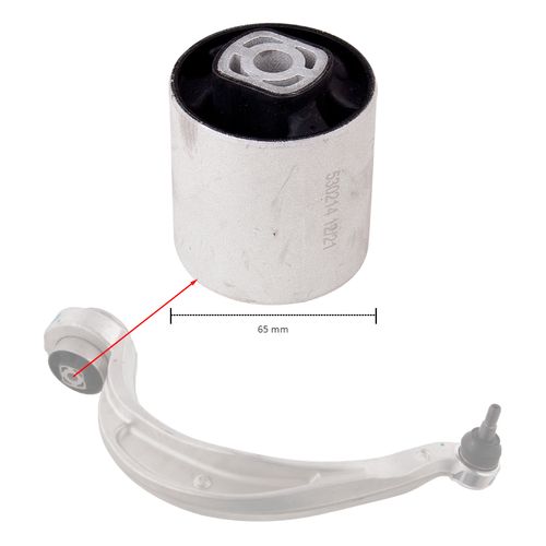 Bucha do Braço inferior curvo dianteiro Audi A5 Q5 2009 A 2017/ A4 (B8/B9) Após 2007