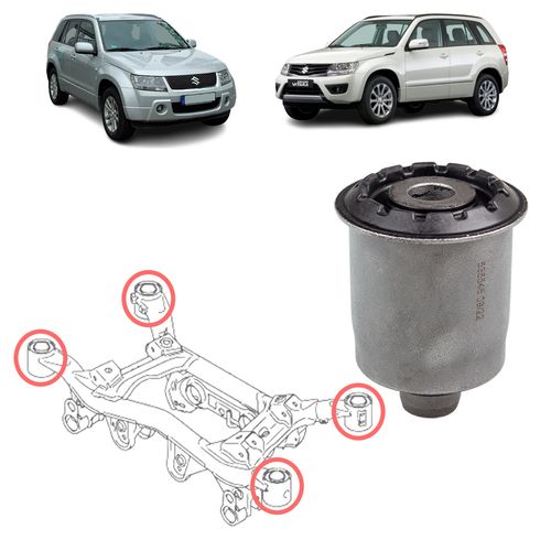 Bucha do quadro agregado traseiro Suzuki Grand Vitara 2005 A 2015
