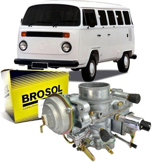 Carburador Kombi 1600 Gasolina de 1982 à 1997 PDSIT/2 Solex Brosol - Direito