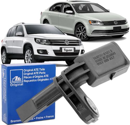 Sensor Freio Abs Jetta Tiguan Passat Audi A3 Q5 Dianteiro Esquerdo - Wht003857 Original