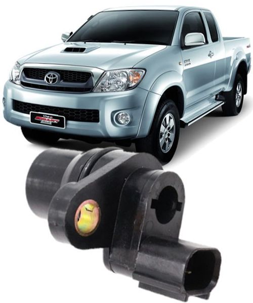 Sensor Freio Abs Traseiro Direito Hilux e Sw4 3.0 e 2.5 Diesel e 2.7 Flex de 2005 À 2011 - 89545-0k0
