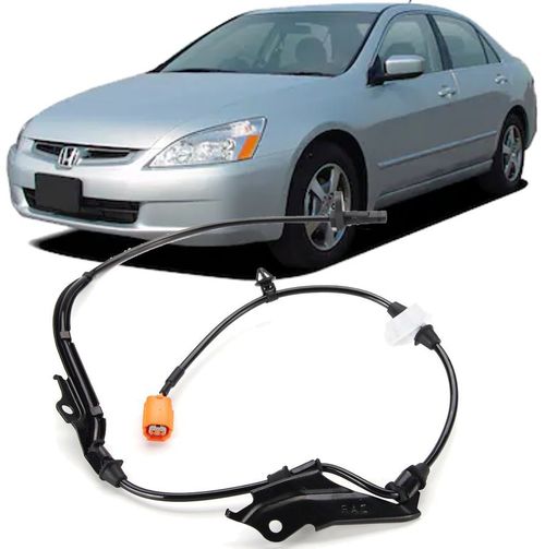 Sensor Freio Abs Dianteiro Esquerdo Honda Accord 2.4 e 3.0 V6 de 2003 a 2008
