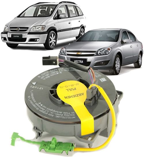 Cinta Air Bag Hard Disc Vectra Zafira Astra com Som - 93377303