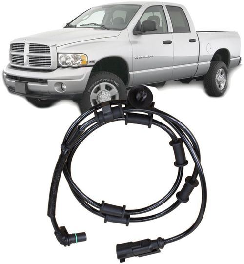 Sensor Freio Abs Dianteiro Dodge Ram 2500 5.9 L6 a Diesel Direito ou Esquerdo de 2006 a 2008