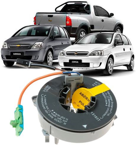 Cinta Air Bag Hard Disc Corsa Meriva Zafira Vectra sem Som - 24459849