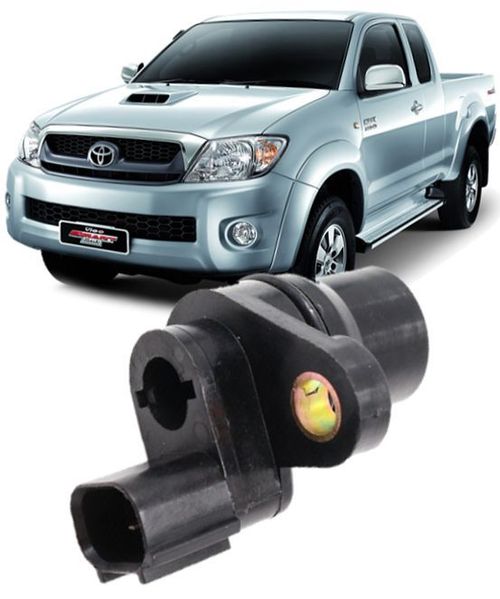 Sensor Freio Abs Traseiro Esquerdo Hilux e Sw4 3.0 e 2.5 Diesel e 2.7 Flex de 2005 À 2011 - 89546-0k