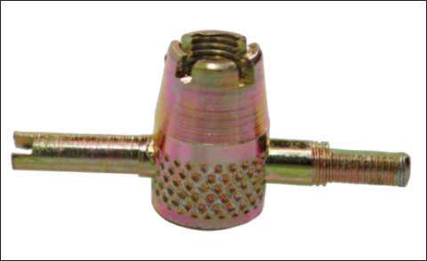 Tarracha saca válvula de câmara tipo ômega / UN / Lubefer