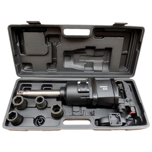 Chave de Impacto Pneumática 1"3200 N.m > 326,5 Kgf.m > 1623Ft-lb C/ Maleta e Soquetes