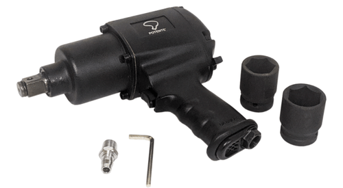 Chave de Impacto Pneumática 3/4" 1200 N.m > 1223 Kgf.m > 885Ft-Lb C/ Maleta e Soquetes