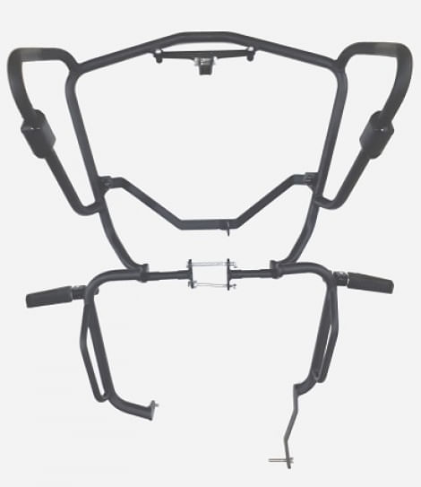 Protetor Motor Chapam Africa Twin Standart 1100 Preto Completo (com Pedaleira) - 012812