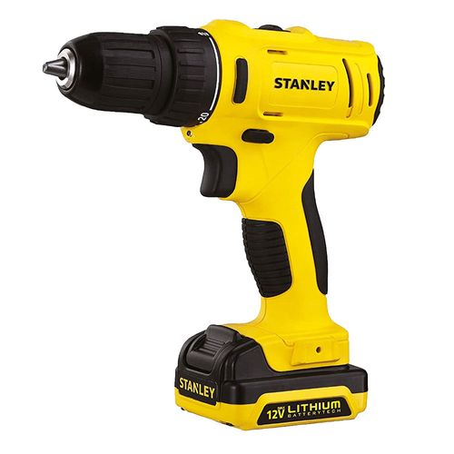 Furadeira Parafusadeira Bateria 12V Max Lithium Ion 3/8 Bivolt 1 Bateria - SCD121S1-BR - Stanley