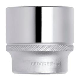 Soquete Sextavado Curto Encaixe 1/2 - 21MM - R61002106 - 3300270 - Gedore Red