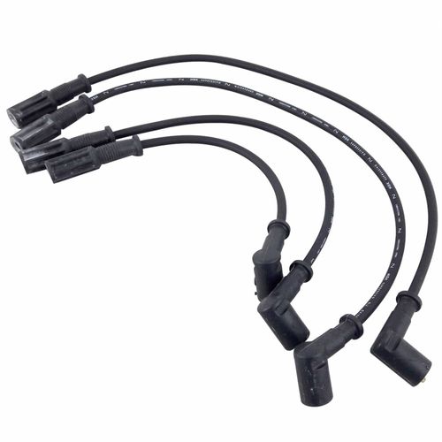 Jogo de Cabos de Vela Fiat Palio Siena Strada 2001 até 2005 Uno e Fiorino 2002 até 2007 Motores Fire 1.0 8v e 1.3 8v