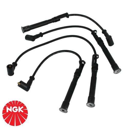 Jogo de Cabos de Vela Ngk - Clio - Kangoo - Twingo - Todos com Motor 1.0 8v