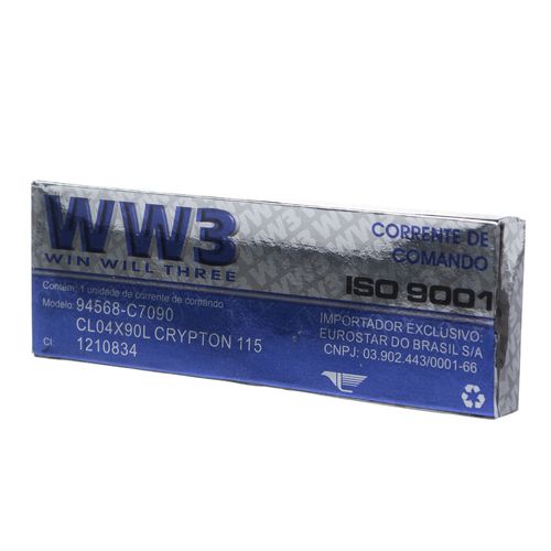 Corrente Comando Ww390 Elos Crypton 115