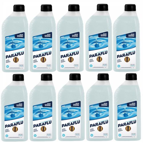 Combo com 10 Litros de Água Desmineralizada Paraflu Alta Pureza