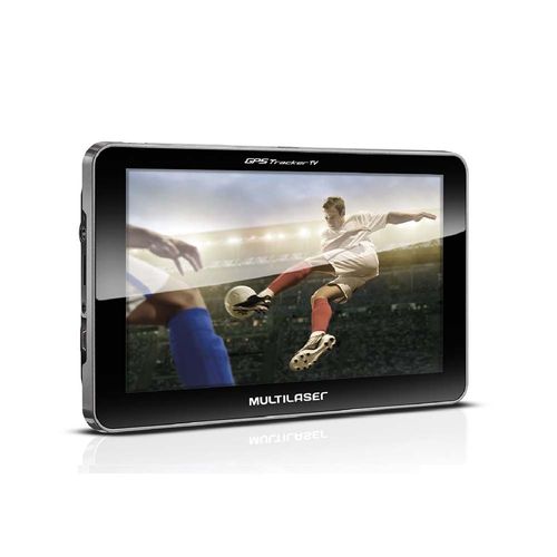 GPS LCD 7 Pol. Touch Tv Digital Rádio FM Tts E-Book Multilaser - GP038