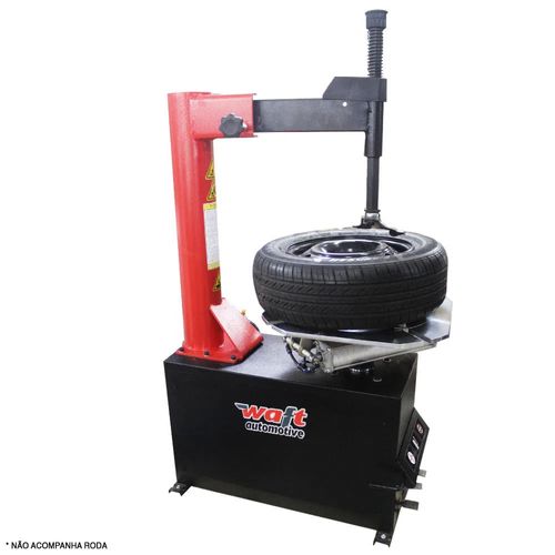 Desmontadora De Pneu Aro 10 a 24 Monofásica 220 Vermelha/Preta - DMX300 - Waft