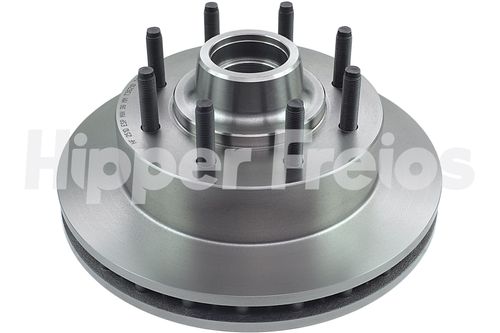 Disco Freio ( Diant) Ventil ( C/ Cubo) ( Cada) / F-250 03- S/ Abs / Hipper Freios Hf251d ( Cada)