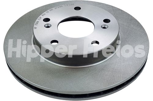 DISCO FREIO (DIANT) (VENT) (262MM) / CIVIC 06-  NEW 1.8 16V / HIPPER FREIOS HF700A