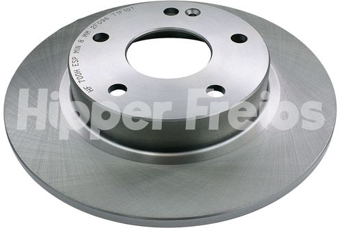 DISCO FREIO (TRAS) (SOLIDO) (5 FUROS) (256,5MM) / CIVIC 17-  1.5/2.0 / HIPPER FREIOS HF700H