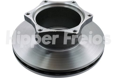 DISCO FREIO (TRAS) (VENTIL) (312MM) (6 F) (CADA) / 712 98- / HIPPER FREIOS HF472C